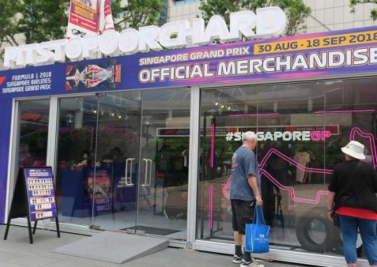 Grand Prix Merchandise – Pop Up