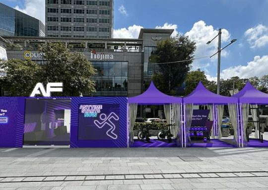 Anytime Fitness – Pop Up